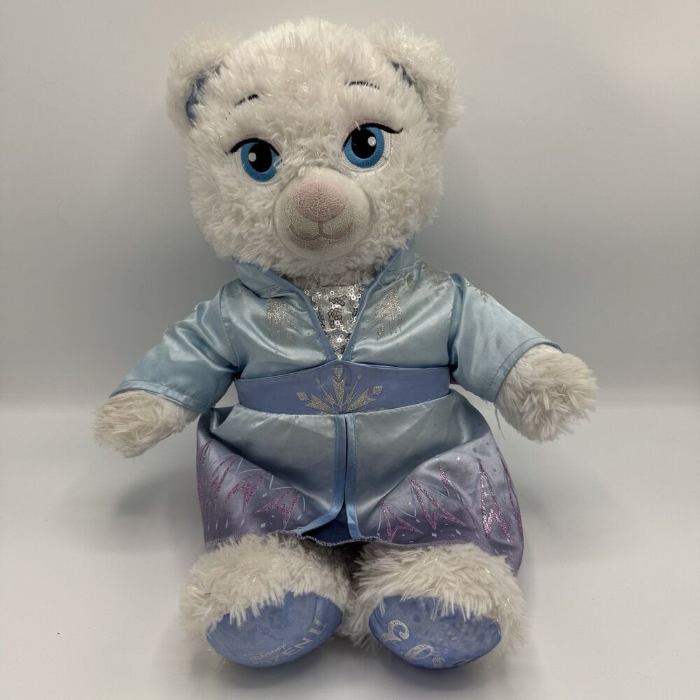 Disney Frozen II‎ Elsa Build a Bear Plush with Matching Dress